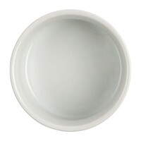 Ramequins contemporains en faïence blanche 9 cm (12 pièces)