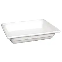 Vaisselle blanche GN 1/2 bol en porcelaine 10 cm de profondeur
