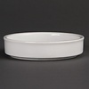 Olympia Whiteware stackable white tapas dishes 10.2cm (6 pieces)