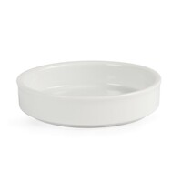 Bols à tapas empilables blancs en faïence blanche 10,2 cm (6 pièces)