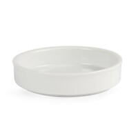 Whiteware stapelbare witte tapasschaaltjes 10,2cm (6 stuks)