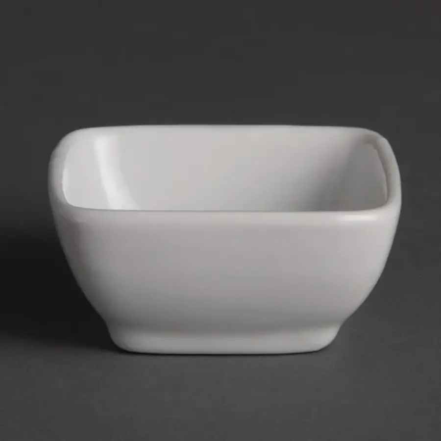 Whiteware Amuse-Schalen weiß 6x6cm (12 Stück)
