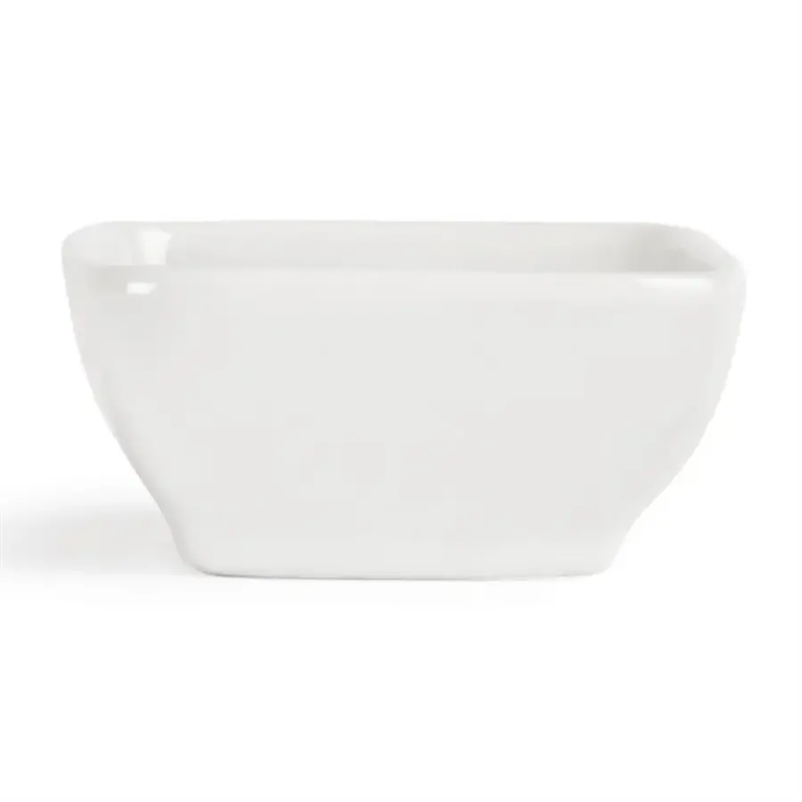 Bols amuse-gueules blancs 6x6cm (12 pièces)