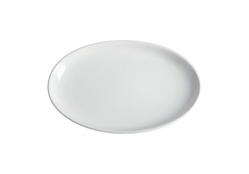 Olympia Whiteware deep oval bowl 36.5x23.5cm (2 pieces) 