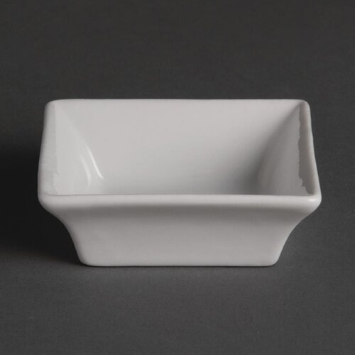  Olympia Whiteware Amuse-Schalen weiß 7,5x7,5cm (12 Stück) 