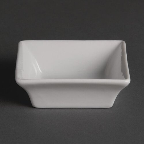 Olympia Whiteware appetizer dishes white 7.5x7.5cm (12 pieces) 