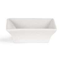Whiteware amuse bowls white 7.5x7.5cm (12 pieces)