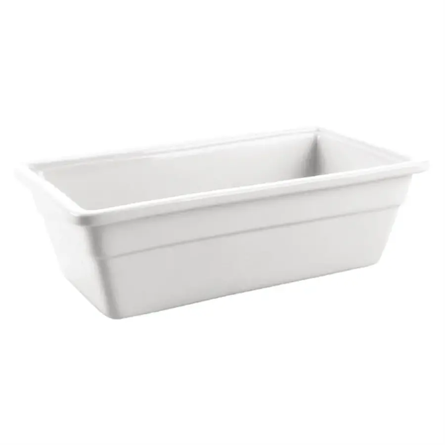 Vaisselle blanche GN 1/3 bol 100 mm de profondeur