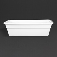 Vaisselle blanche GN 1/3 bol 100 mm de profondeur