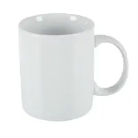 Weiße Becher aus Weißware, 284 ml (12 Stück)