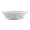 Whiteware oval pie mold 17cm (6 pieces)