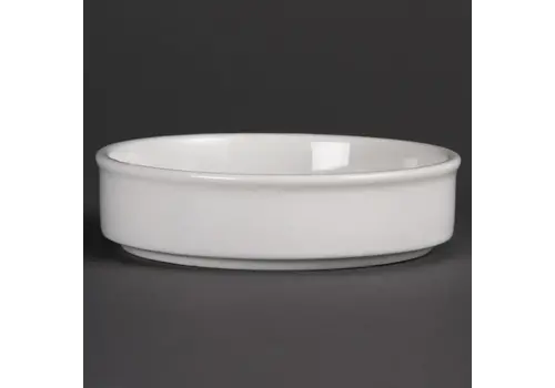  Olympia Bols à tapas empilables blancs en faïence blanche 13,4 cm (6 pièces) 