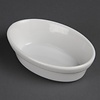 Olympia Bols ovales en faïence blanche 14,5 cm (6 pièces)