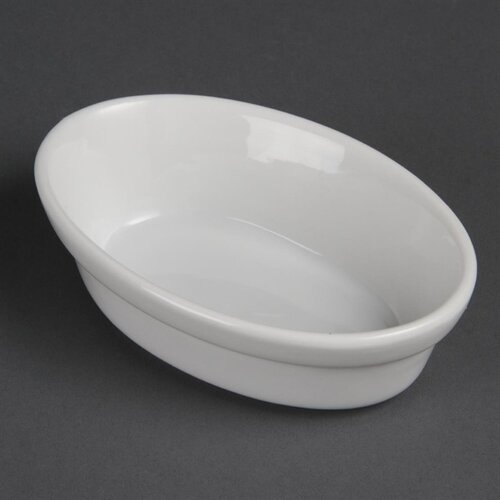  Olympia Bols ovales en faïence blanche 14,5 cm (6 pièces) 