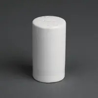 Whiteware salt shaker 8cm (12 pieces)