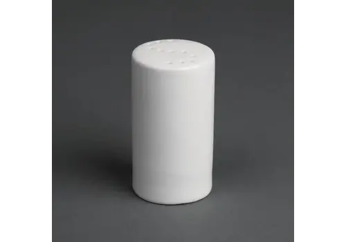  Olympia Salière en faïence blanche 8 cm (12 pièces) 