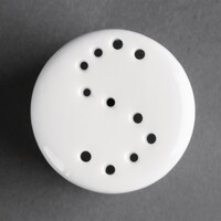 Salière en faïence blanche 8 cm (12 pièces)