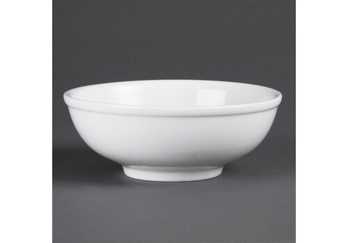  Olympia Whiteware noedelkom | Porselein | 19cm | 6 stuks 