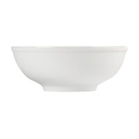 Bol à nouilles en faïence blanche | Porcelaine | 19 cm | 6 pièces