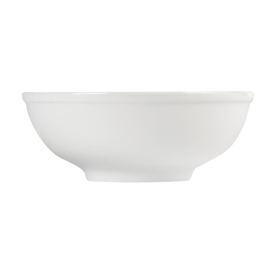 Whiteware noodle bowl | Porcelain | 19cm | 6 pieces