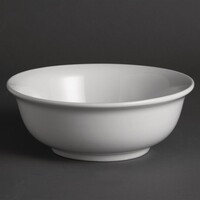 Whiteware salad bowl | 20cm | Porcelain | 6 pieces