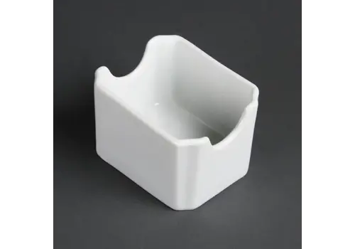  Olympia Whiteware sachet holder | Porcelain | 6 pieces 