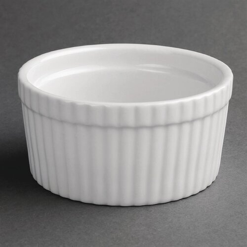 Olympia Soufflé-Gerichte aus Weißware | Porzellan | 10,5Øcm | 6 Stück 