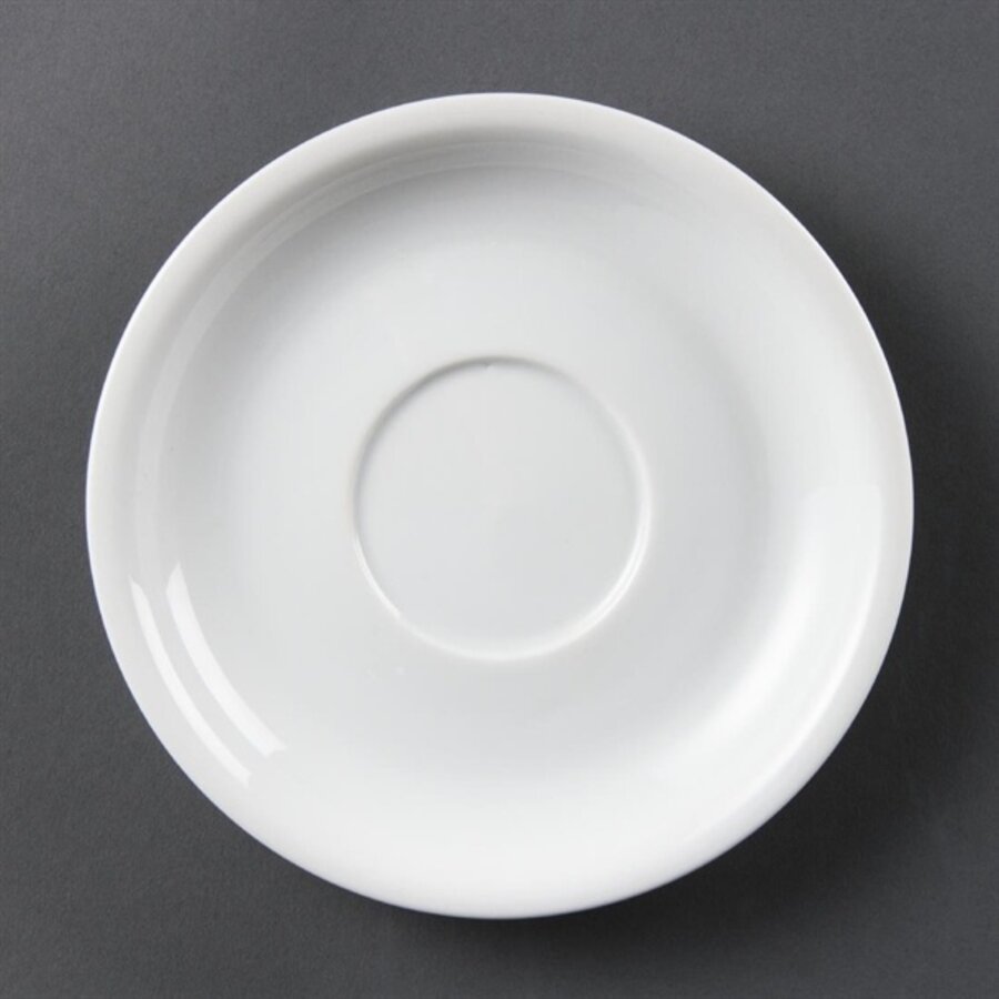 Plat en faïence | Porcelaine | Blanc | 12 pièces