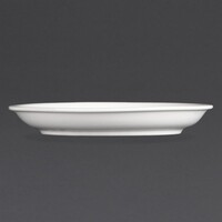 Whiteware dish | Porcelain | White | 12 pieces