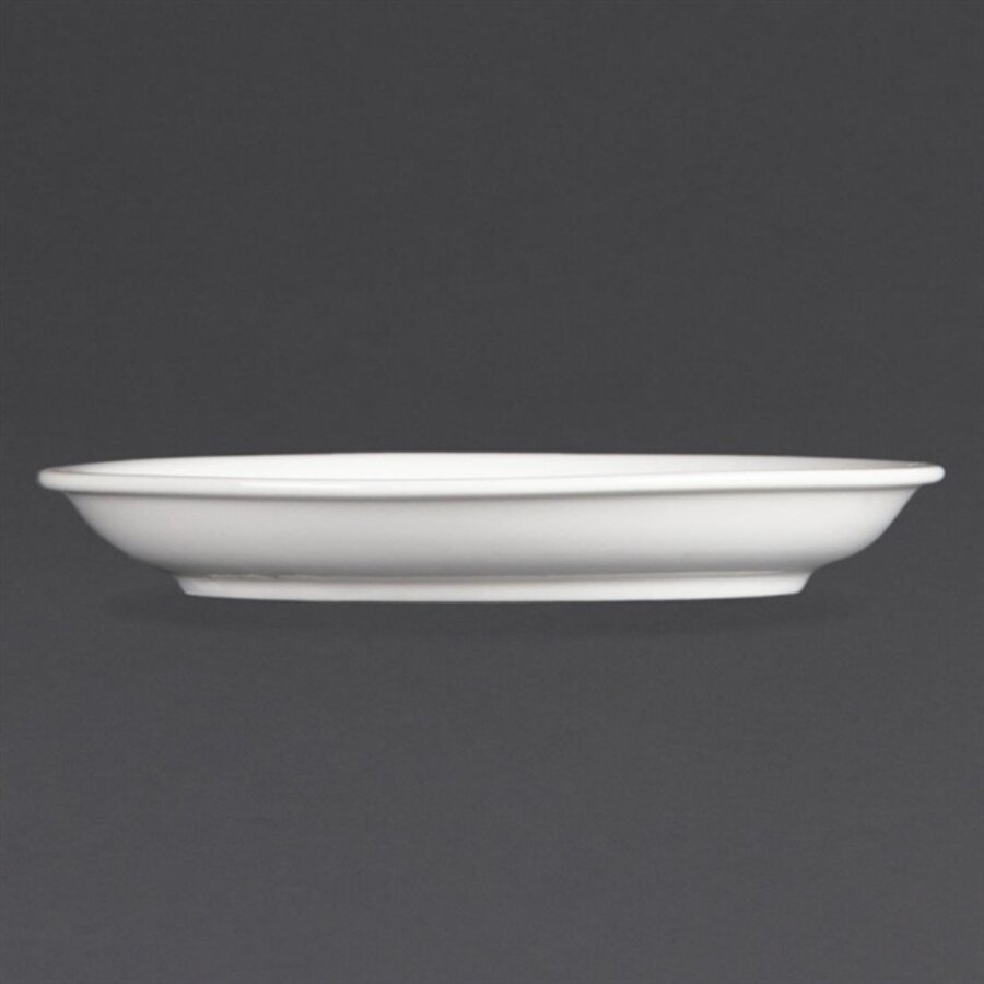 Plat en faïence | Porcelaine | Blanc | 12 pièces
