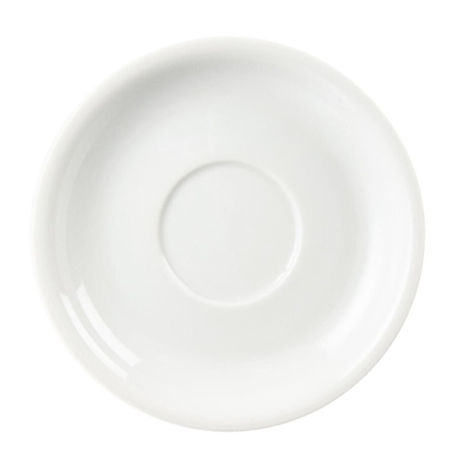 Whiteware dish | Porcelain | White | 12 pieces