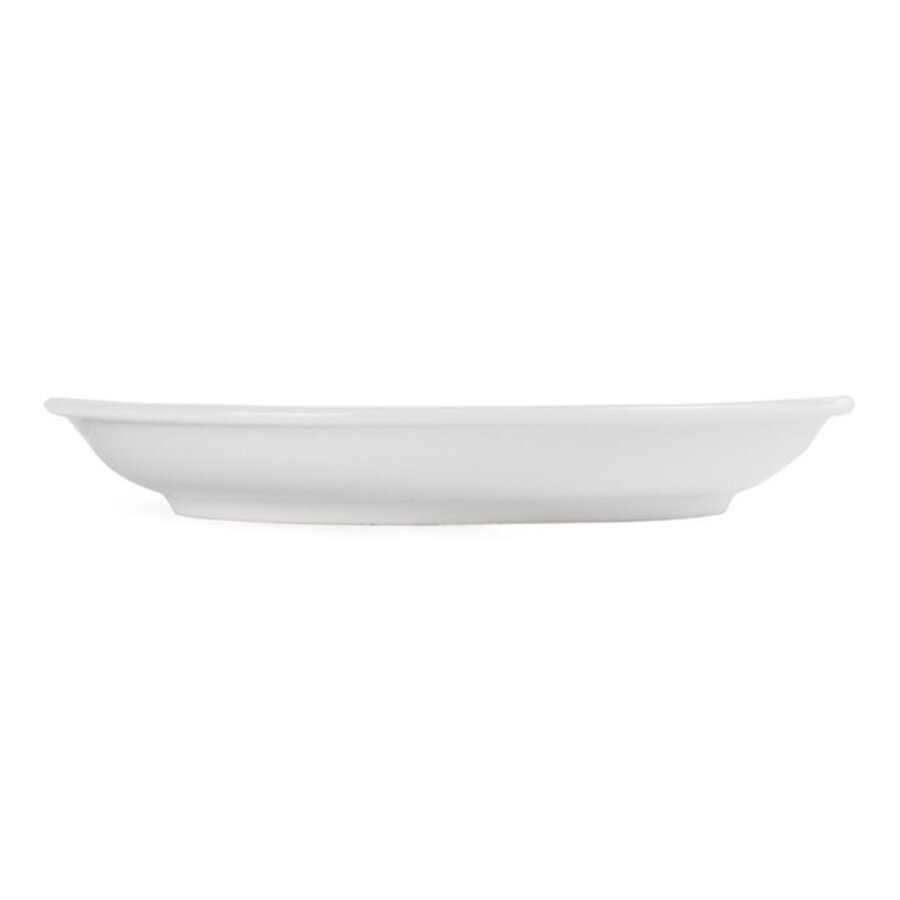 Whiteware dish | Porcelain | White | 12 pieces