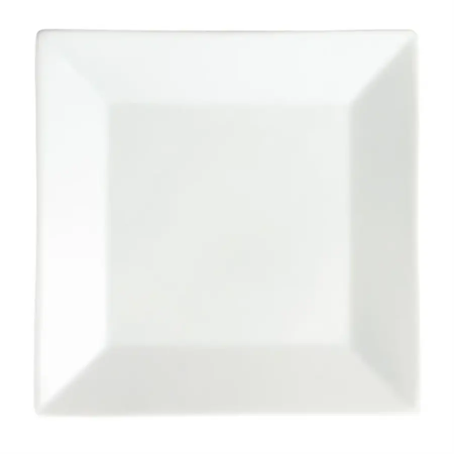Whiteware square board | 25x25cm | 6 pieces