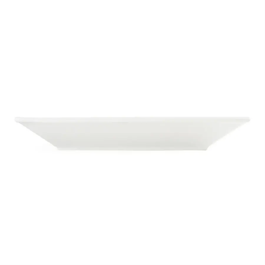 Whiteware square plate | 25x25cm | 6 pieces