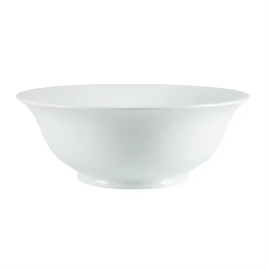 Saladier en faïence blanche | 33Øcm | Porcelaine