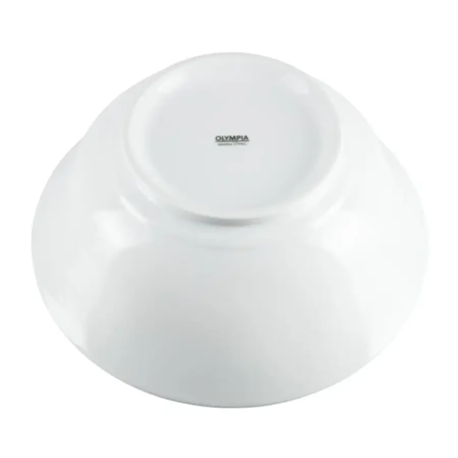 Saladier en faïence blanche | 33Øcm | Porcelaine