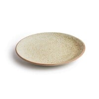 Canvas vaulted plates | cream | 27Øcm | 6 pieces