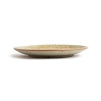 Canvas vaulted plates | cream | 27Øcm | 6 pieces