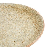 Canvas vaulted plates | cream | 27Øcm | 6 pieces
