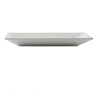 Whiteware rectangular serving dishes | 25x15cm | 4 pieces)