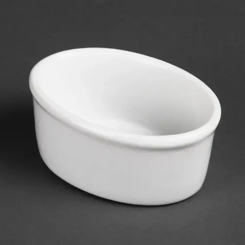  Olympia Whiteware oval ramekins | Porcelain | 10,5Øcm | 12 pieces 