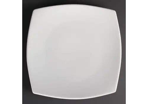  Olympia Whiteware square plates with rounded corners | 30.5Øcm | 6 pieces 