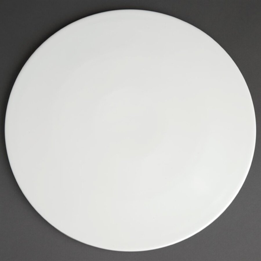 Assiettes à pizza | Porcelaine | 33Øcm | 6 pièces