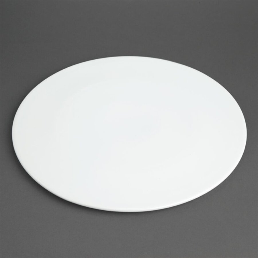 Assiettes à pizza | Porcelaine | 33Øcm | 6 pièces