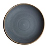 Olympia Assiettes creuses en toile | granit bleu | 23Øcm | 6 pièces