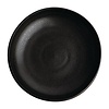 Olympia Canvas deep coupe plates | black | 23Øcm | 6 pieces