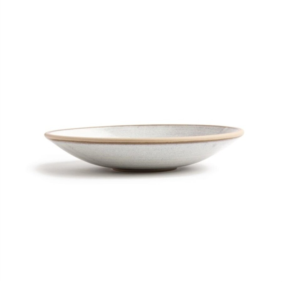 Bols peu profonds en toile | blanc | 20Øcm | 6 pièces