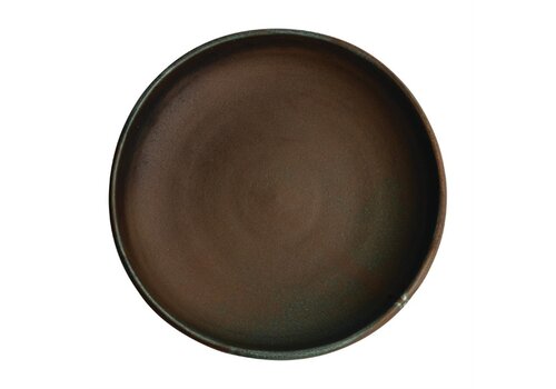  Olympia Canvas deep coupe plates | dark green | 23Øcm | 6 pieces 