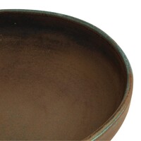 Assiettes creuses en toile | vert foncé | 23Øcm | 6 pièces