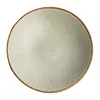 Canvas shallow bowls | cream | 20Øcm | 6 pieces